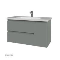 Тумба под раковину Caprigo Forte 100 976х446 мм (2 ящика, 1 дверь) 36115R SF-028 стилл