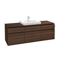 Тумба под раковину Villeroy & Boch Legato 1400х500 мм B68500E1 дуб сантана