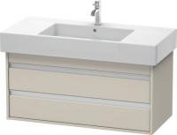 Тумба под раковину Duravit Ketho 1000х455 мм KT664109191 серо-коричневый матовый