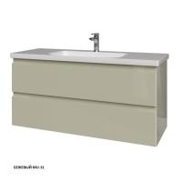 Тумба под раковину Caprigo Forte 120 1164х446 мм (2 ящика) 36116 MU-11 бежевый