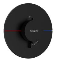 Термостат Hansgrohe ShowerSelect Comfort S (внешняя часть) 15559670 матовый чёрный