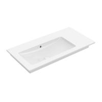 Раковина Villeroy & Boch Venticello (без отверстия,чаша слева) 1000х500 мм 4134L301 альпийский белый