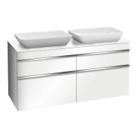Тумба под раковину Villeroy & Boch Venticello 1257х502 мм A94401DH белый глянцевый