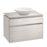 Тумба под раковину Villeroy & Boch Legato 800х500 мм B57000E8 белое дерево