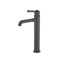 Смеситель для раковины Aquatek Классик высокий излив AQ1504MB чёрный матовый