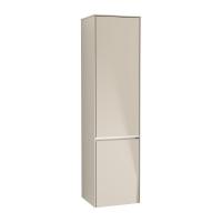 Пенал Villeroy & Boch Collaro 404х349х1538 мм петли слева, с подсветкой C033L0VK мягкий серый