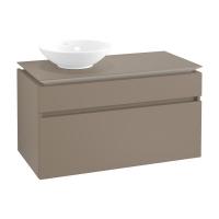 Тумба под раковину Villeroy & Boch Legato 1000х500 мм B60600VG трюфель серый