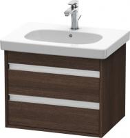 Тумба под раковину Duravit Ketho 600х455 мм KT665005353 тёмный каштан