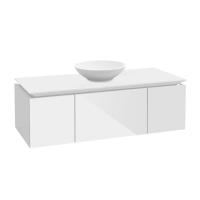 Тумба под раковину Villeroy & Boch Legato 1200х500 мм B57700DH белый глянцевый