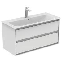 Тумба под раковину Ideal Standard Connect Air 1000x440 мм E0821B2 белый глянец/белый матовый