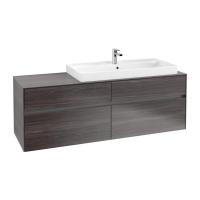 Тумба под раковину Villeroy & Boch Collaro 1600х500 мм C03000FQ дуб графитовый