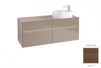 Тумба под раковину Villeroy & Boch Collaro 1400х500 мм с подсветкой C063L0VH аризонский дуб