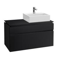 Тумба под раковину Villeroy & Boch Legato 1000х500 мм B60800PD лак чёрный матовый