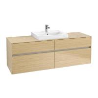 Тумба под раковину Villeroy & Boch Collaro 1600х500 мм C02500VJ северный дуб