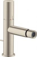 Смеситель для биде Axor Uno 45200820 шлифованный никель