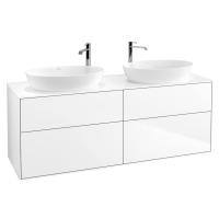 Тумба под раковину Villeroy & Boch Finion 1600х501 мм F96100MT белый матовый