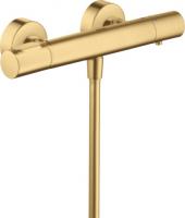 Термостат для душа Axor Citterio M 34635250 шлифованное золото