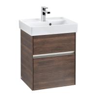 Тумба под раковину Villeroy & Boch Collaro 460х374 мм с подсветкой C006L0VH аризонский дуб