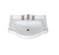 Раковина Kerasan Retro 730х540 мм 1047 01 белый