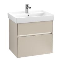 Тумба под раковину Villeroy & Boch Collaro 604х444 мм с подсветкой C009L0VK мягкий серый