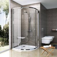Душевой угол Ravak Pivot PSKK3-100 100x100 376AAU00Z1 сатин/прозрачный