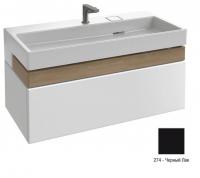 Тумба под раковину Jacob Delafon Terrace Premium 1000х480 мм EB1732RU-274-274 чёрный глянцевый