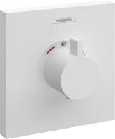 Термостат Hansgrohe ShowerSelect Highflow (внешняя часть) 15760700 матовый белый