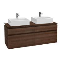 Тумба под раковину Villeroy & Boch Legato 1400х500 мм B66900E1 дуб сантана