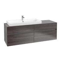 Тумба под раковину Villeroy & Boch Collaro 1600х500 мм C02900FQ дуб графитовый