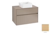 Тумба под раковину Villeroy & Boch Collaro 800х500 мм C03700VJ северный дуб