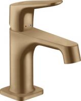 Смеситель для раковины Axor Citterio M 70 ComfortZone 34016140 шлифованная бронза
