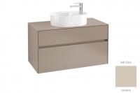 Тумба под раковину Villeroy & Boch Collaro 1000х500 мм C05400VK мягкий серый