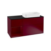 Тумба под раковину Villeroy & Boch Finion 1200х501 мм F682HBHB пион/пион
