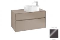 Тумба под раковину Villeroy & Boch Collaro 1000х500 мм C05600FP серый глянцевый