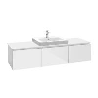 Тумба под раковину Villeroy & Boch Legato 1600х500 мм B68600DH белый глянцевый