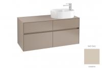 Тумба под раковину Villeroy & Boch Collaro 1200х500 мм C05900VK мягкий серый