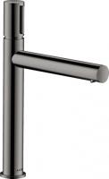 Смеситель для раковины Axor Uno Select 200 ComfortZone 45013330 хром чёрный полированный