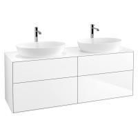 Тумба под раковину Villeroy & Boch Finion 1600х501 мм F84100MT белый матовый
