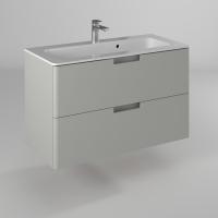 Тумба под раковину Briz Prato Light 993x465 мм Т18-100 светло-серый