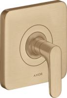 Запорный вентиль Axor Citterio M (внешняя часть) 34960140 шлифованная бронза