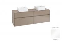 Тумба под раковину Villeroy & Boch Collaro 1600х500 мм C05200DH белый глянцевый