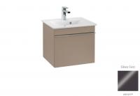 Тумба под раковину Villeroy & Boch Venticello 466х426 мм A93101FP серый глянцевый