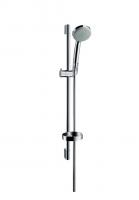 Душевой гарнитур Hansgrohe Croma 100 Mono со штангой 65 см и мыльницей 27717000 хром