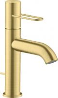 Смеситель для раковины Axor Uno 100 ComfortZone 38023950 шлифованная медь