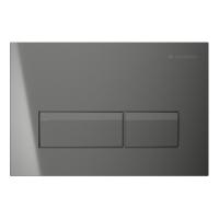 Клавиша смыва Aqueduto Retangulo Novo RET0245 оружейная сталь