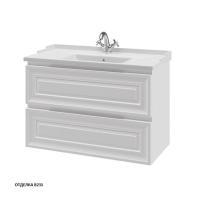 Тумба под раковину Caprigo Ponza-A 90 900х470 мм (2 ящика) 13523 В231 (13523-021.000.00.05) белый