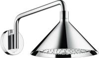 Верхний душ Axor Front 240 2jet с держателем 26021000 хром