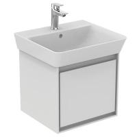Тумба под раковину Ideal Standard Connect Air 430х409 мм E0842B2 белый глянец/белый матовый