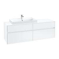 Тумба под раковину Villeroy & Boch Collaro 1600х500 мм C02600MS белый матовый