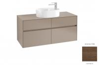 Тумба под раковину Villeroy & Boch Collaro 1200х500 мм C05700VH аризонский дуб